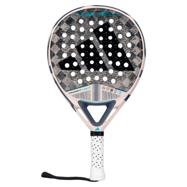 Front view of the Adidas Cross It Light 3.4 padel racket